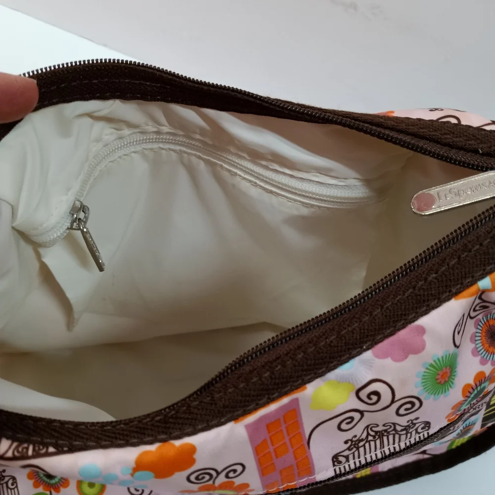 LeSportsac Poodle Park Classic Hobo Purse Shoulder Bag
